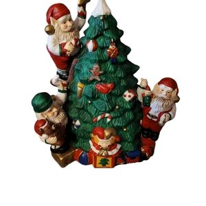 Home for the Holidays Musical Christmas Tree Elves Presents Filenes